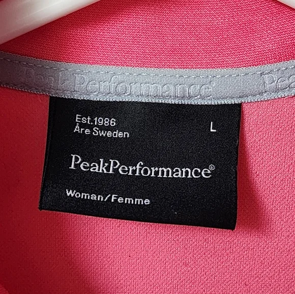 Peak Performance Rider Zip Up Jacket, Pink - Picture 8 of 9